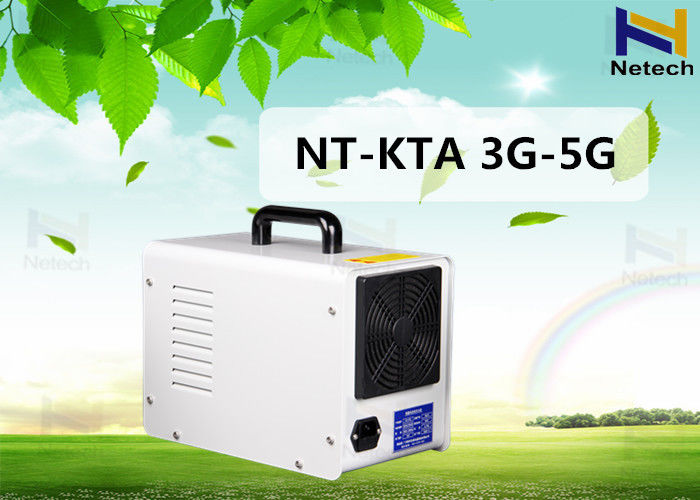 Commercial White Ozone Generator Machine For Hotel / Restaurant / Home ISO 9001