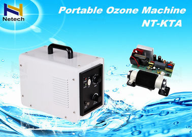 Commercial White Ozone Generator Machine For Hotel / Restaurant / Home ISO 9001